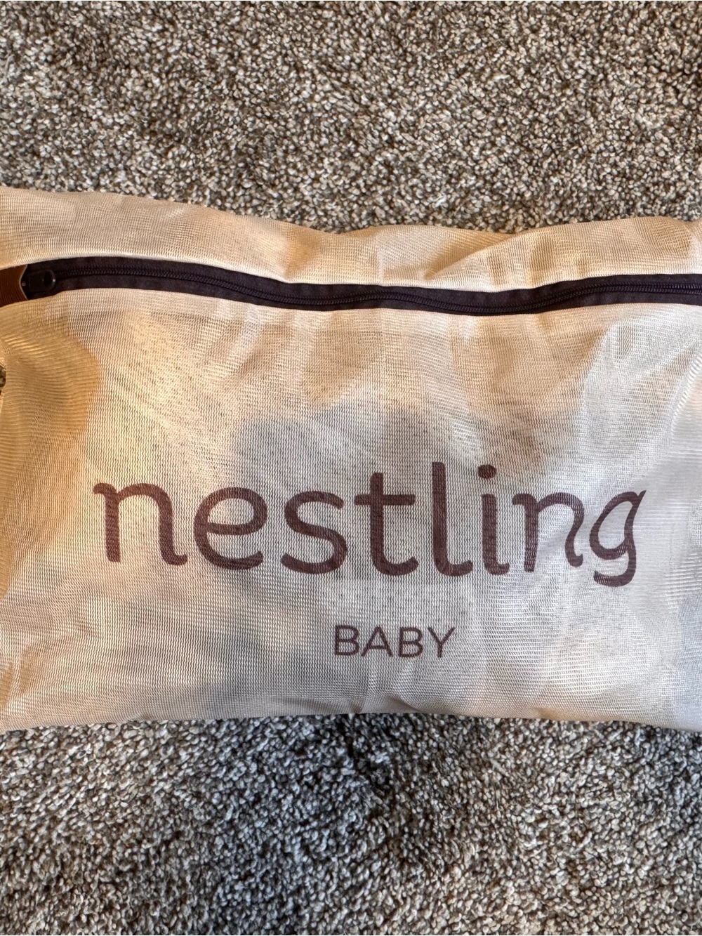 Nestling Baby Cream nursing cover